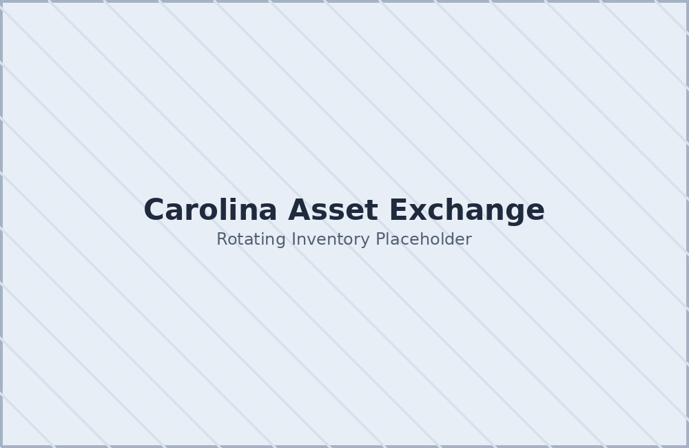 Rotating inventory placeholder for Carolina Asset Exchange