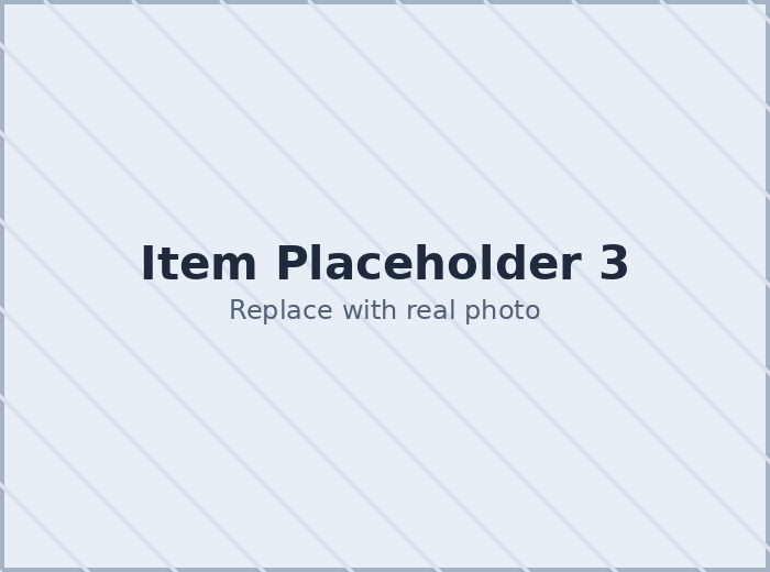 Furniture and household inventory category